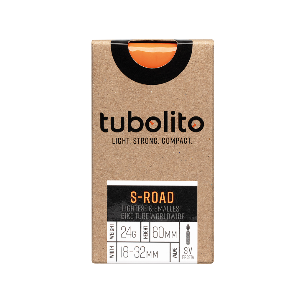 Tubolito S-Tubo Road 700x18-32, PV 60mm Orange