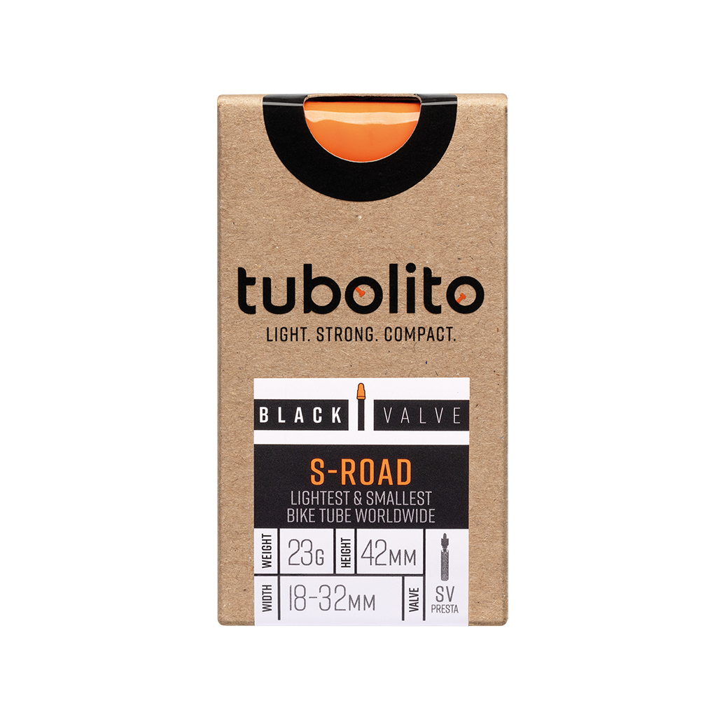 Tubolito S-Tubo Road 700x18-32, PV 42mm Black