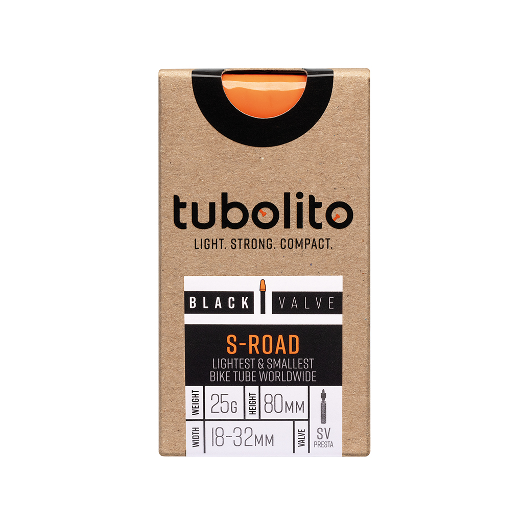 Tubolito S-Tubo Road 700x18-32, PV 80mm Black