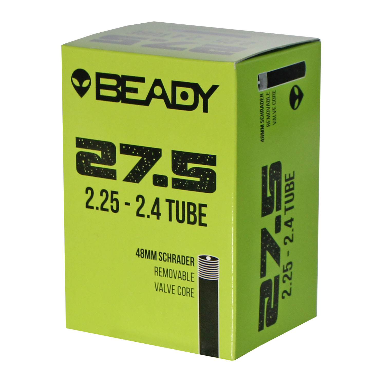 Beady Butyl Tube, 27.5x1.75-2.1" PV 48mm