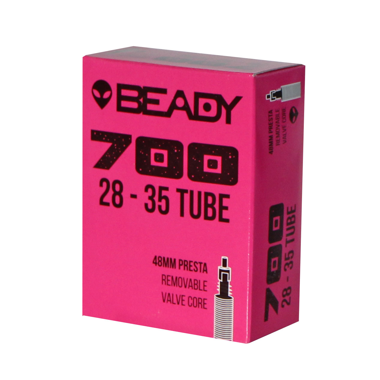 Beady Butyl Tube, 700x28-35c PV 48mm