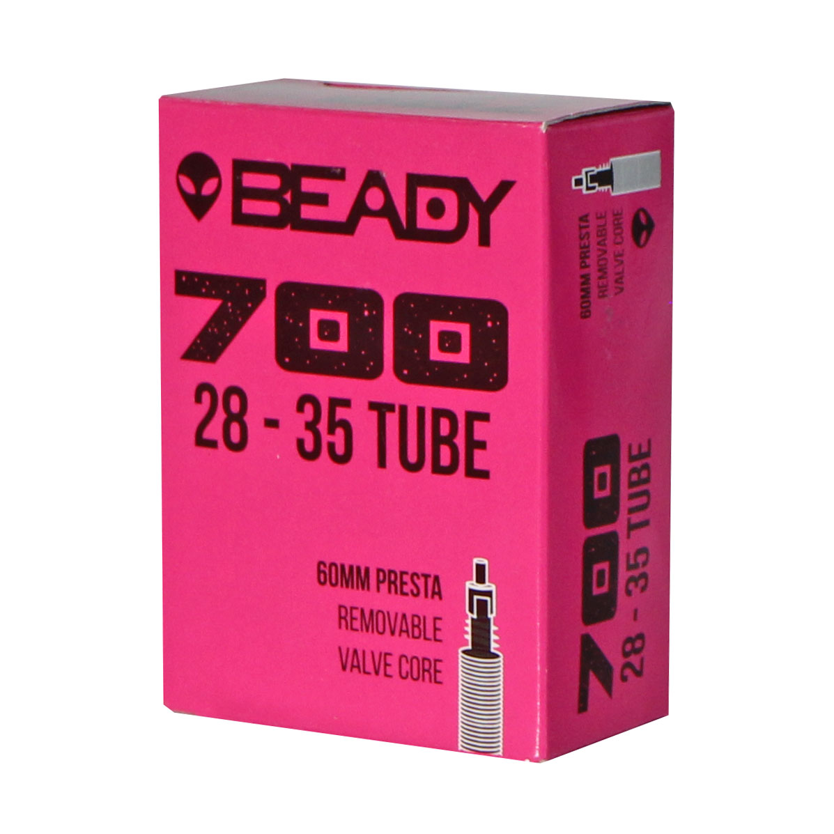 Beady Butyl Tube, 700x28-35c PV 60mm