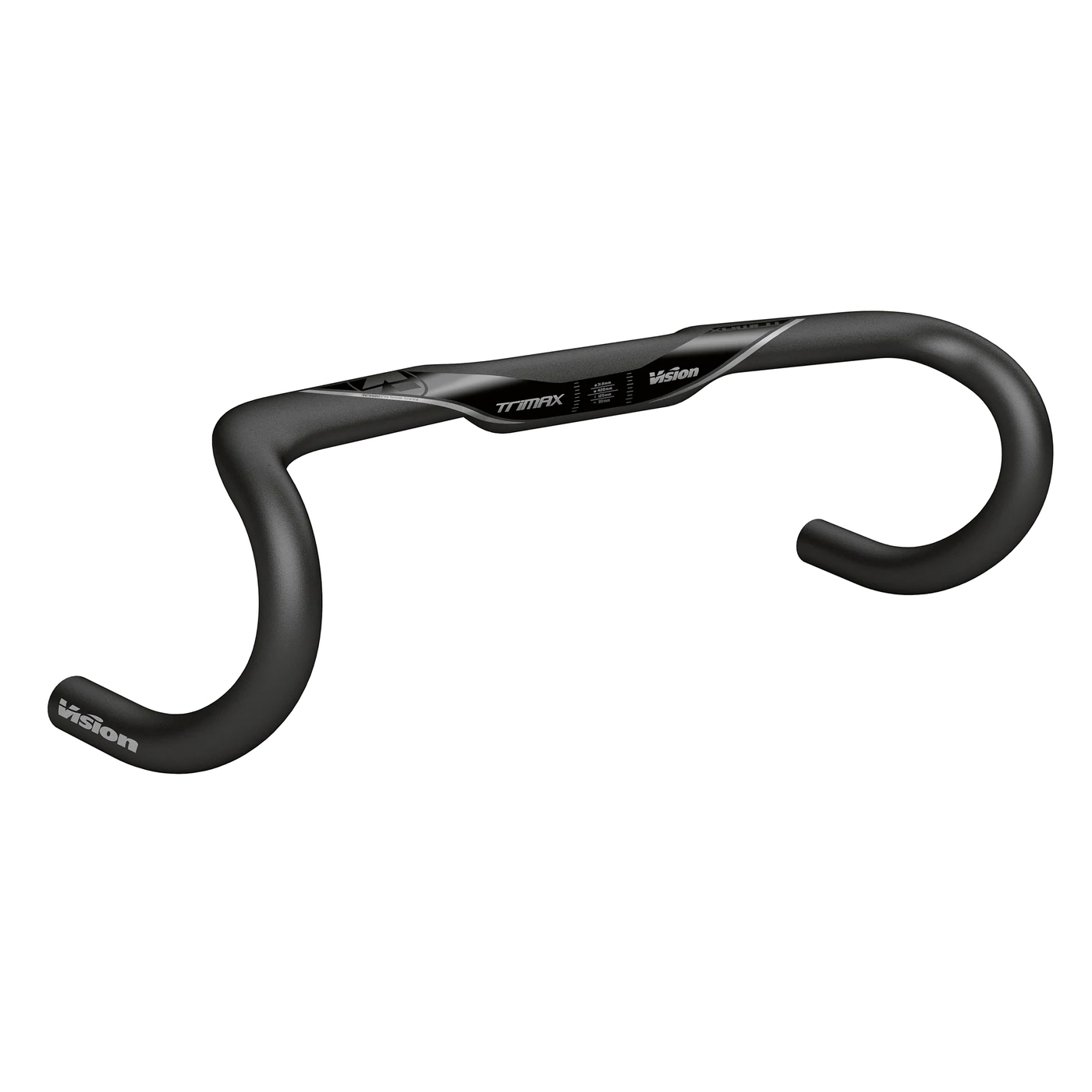 Vision Trimax Aero Alloy Bar, (31.8) 44cm - Black
