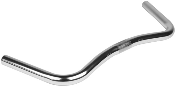 Velo Orange Porteur Alloy Bar, (25.4) 480mm, Silver