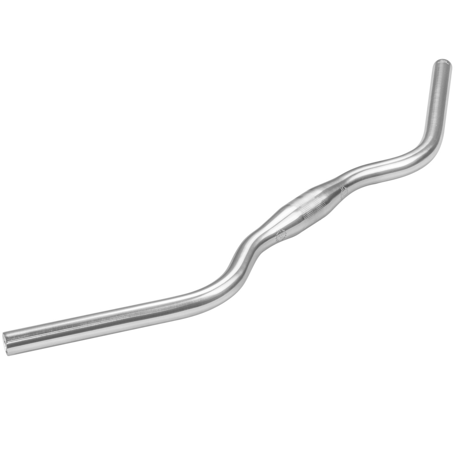 Velo Orange Curvy Alloy Bar, (31.8mm) 650mm, Silver