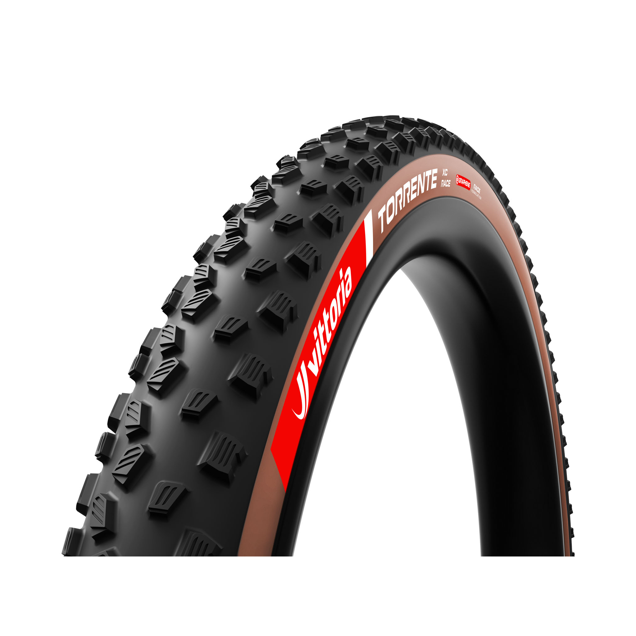 Vittoria Torrente XC Race Tire, TLR, 29x2.25, Brown