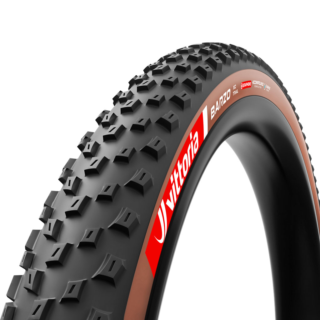 Vittoria Barzo XC Trail G2.0 Tire, TLR, 29x2.4, Brown/Black