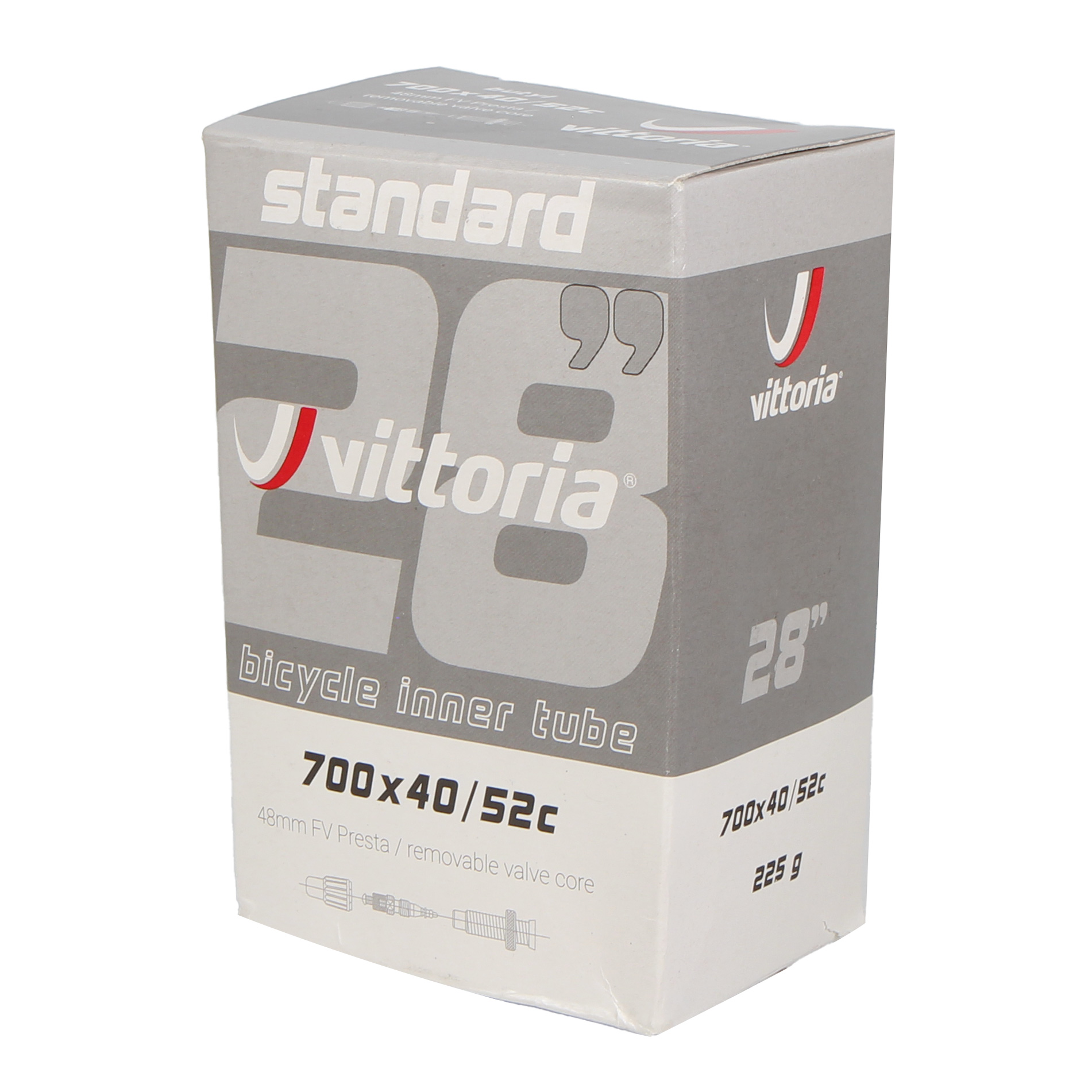 Vittoria Standard Tube, 700x40-52, PV 48mm