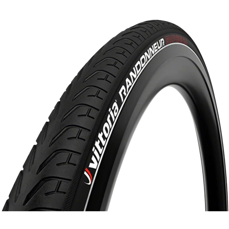 Vittoria Randonneur Tire (no shielding), 700x28, Black/Reflect