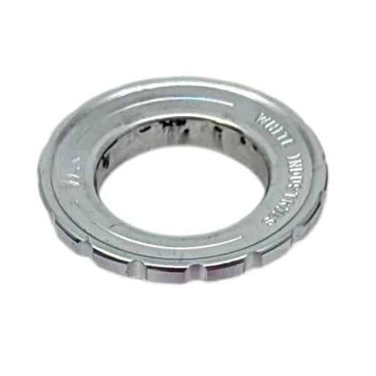 White Industries CenterLock Lockring, External, Silver, Each