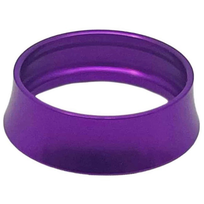 White Industries Tapered Headset Spacer, 10mm, 1-1/8", Purple, Each