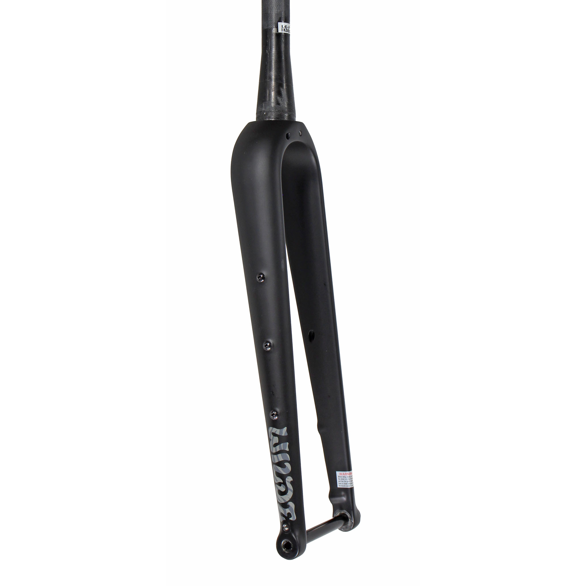 Wilde Bicycle Waypoint Carbon Gravel Fork, Tapered, 12x100, Black