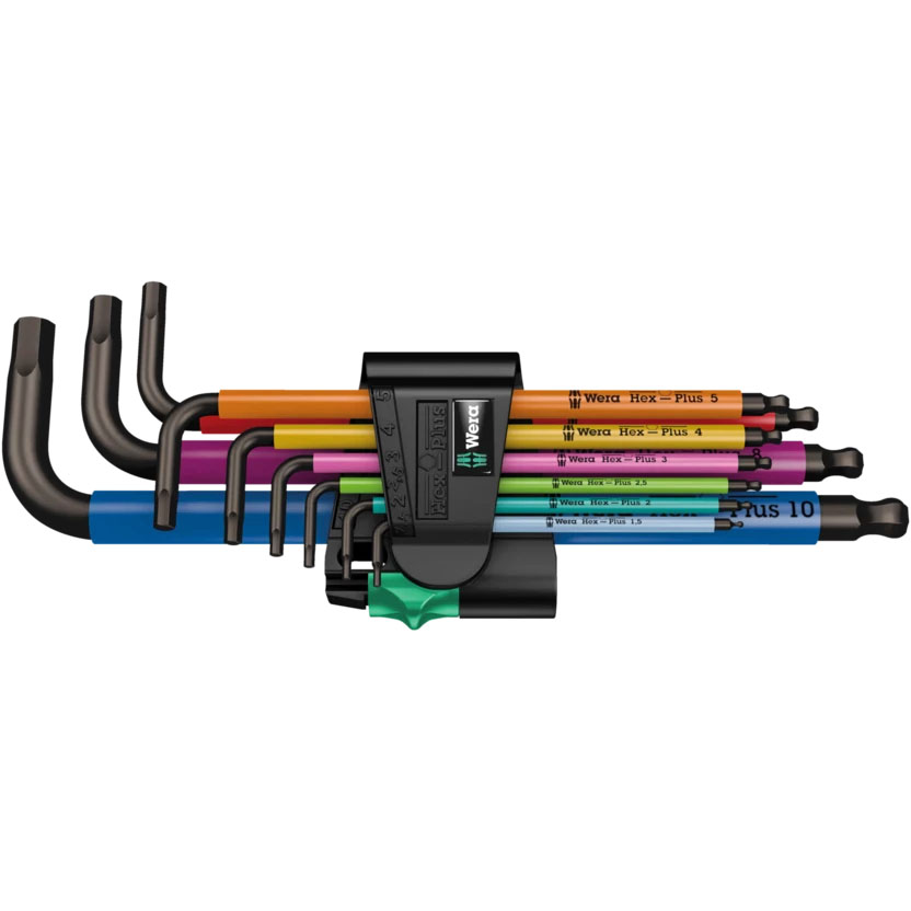 Wera Tool 950/9 Hex-Plus Multicolor 1 L-Key Set