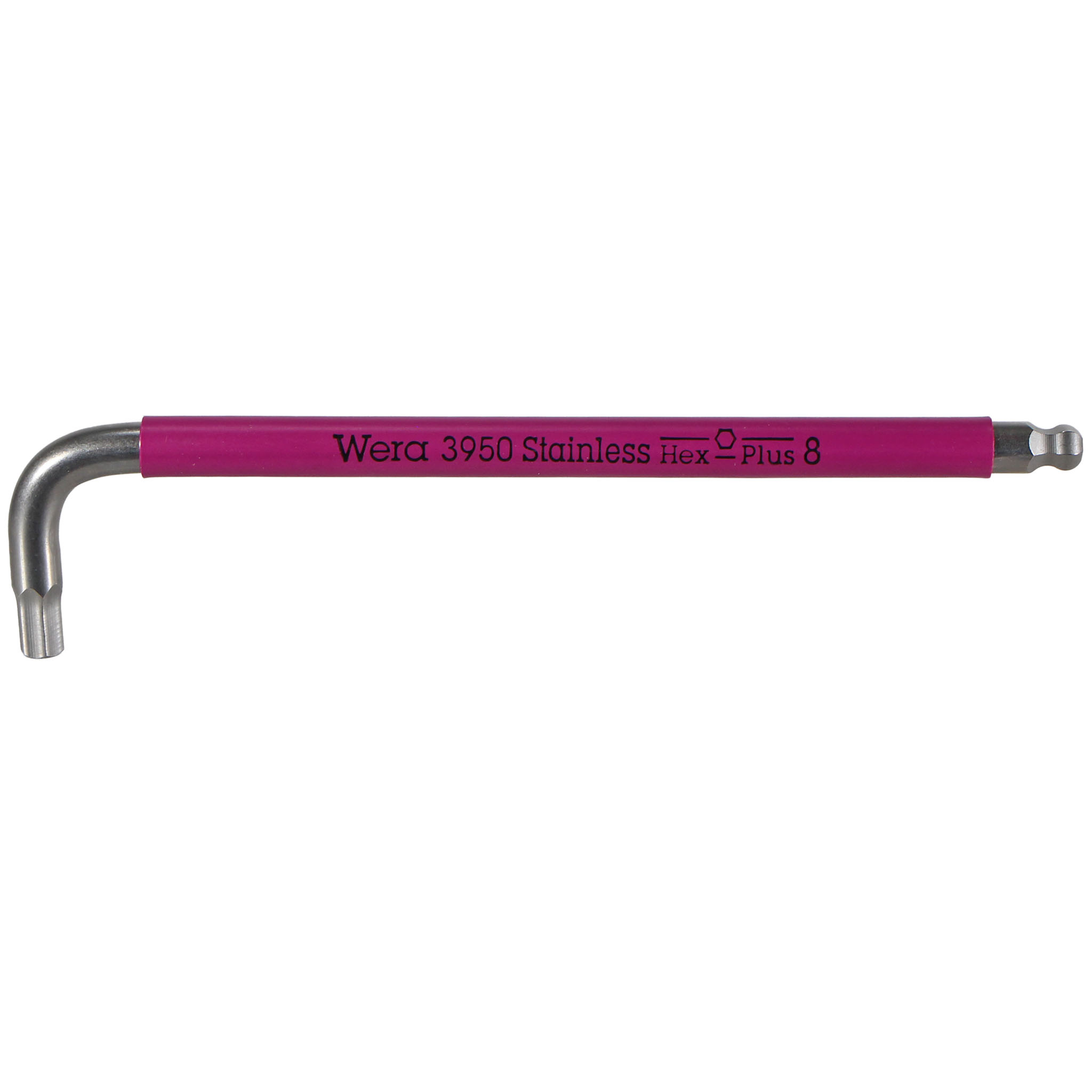 Wera Tool 3950 SPKL Multicolor Stainless L-Key, 8mm