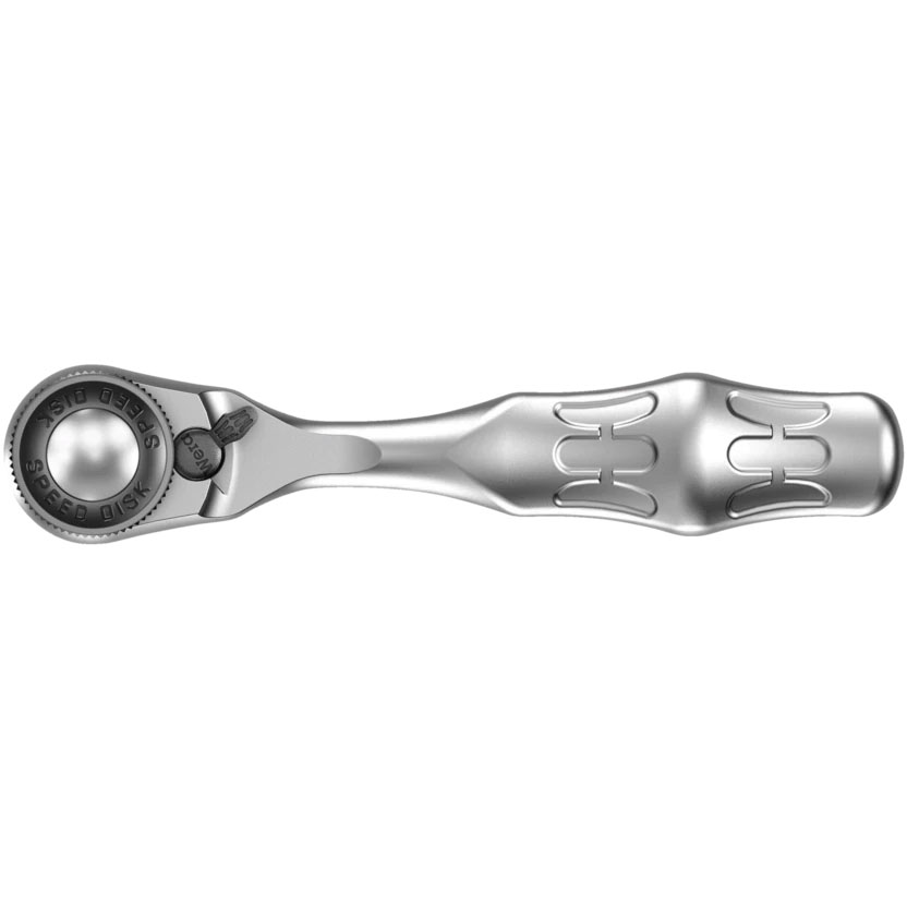 Wera Tool 8008 A Zyklop Mini 3 Ratchet With 1/4" Drive