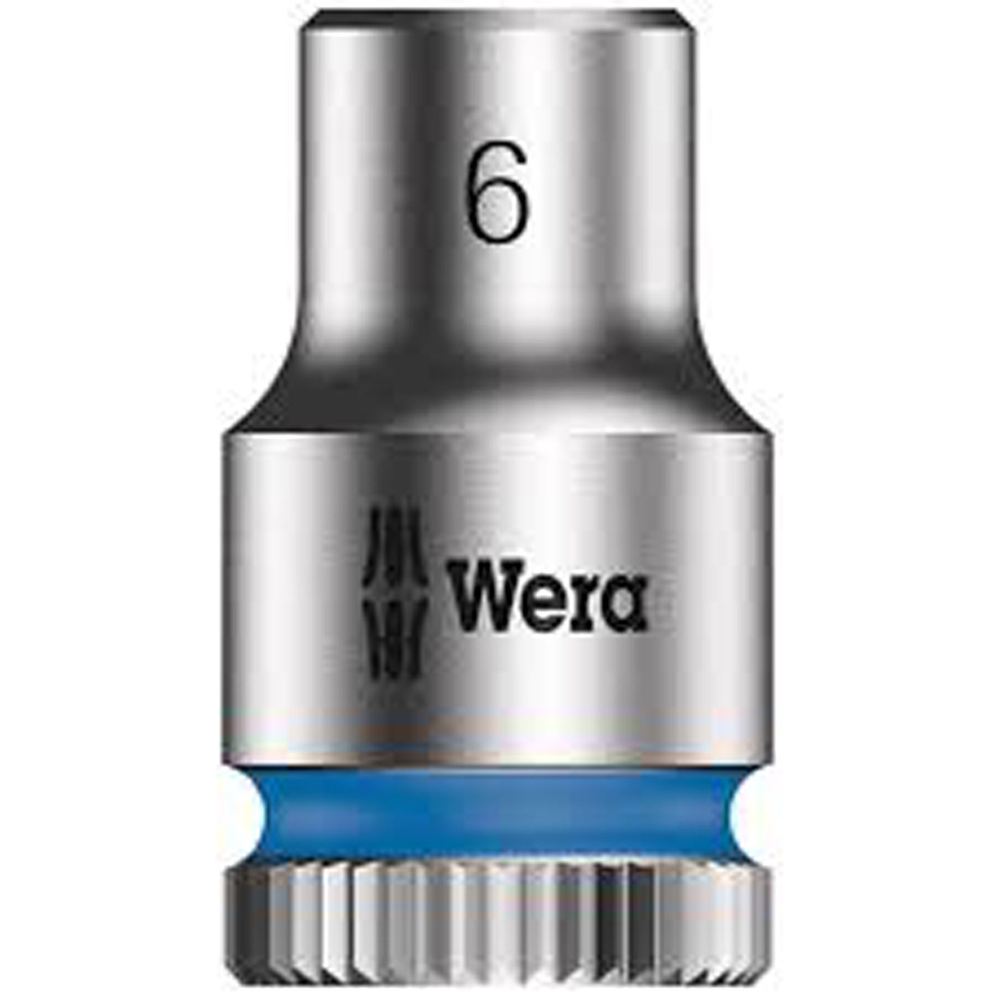 Wera Tool 8790 HMA ZYKLOP 1/4" Drive Socket, 6mm