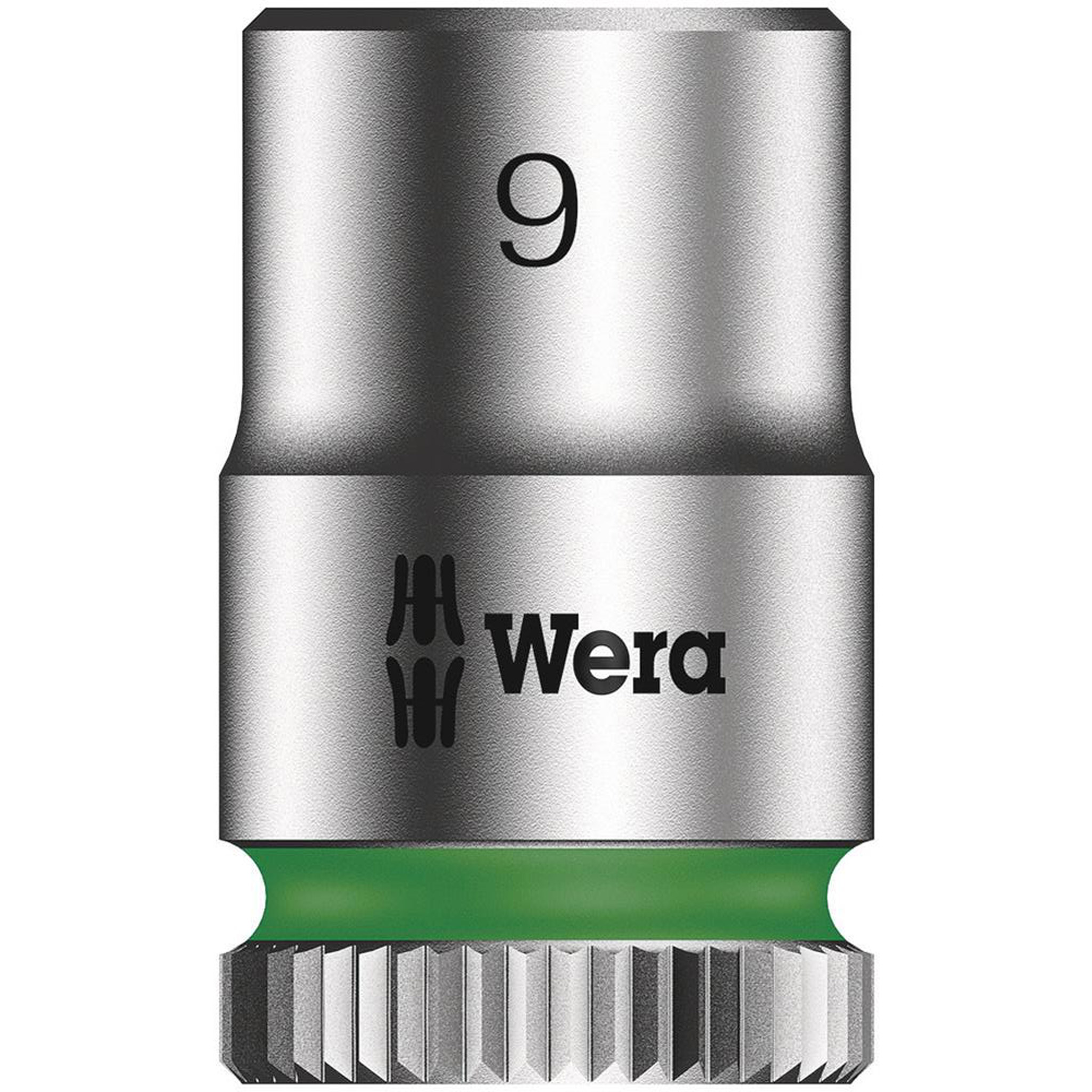 Wera Tool 8790 HMA ZYKLOP 1/4" Drive Socket, 9mm