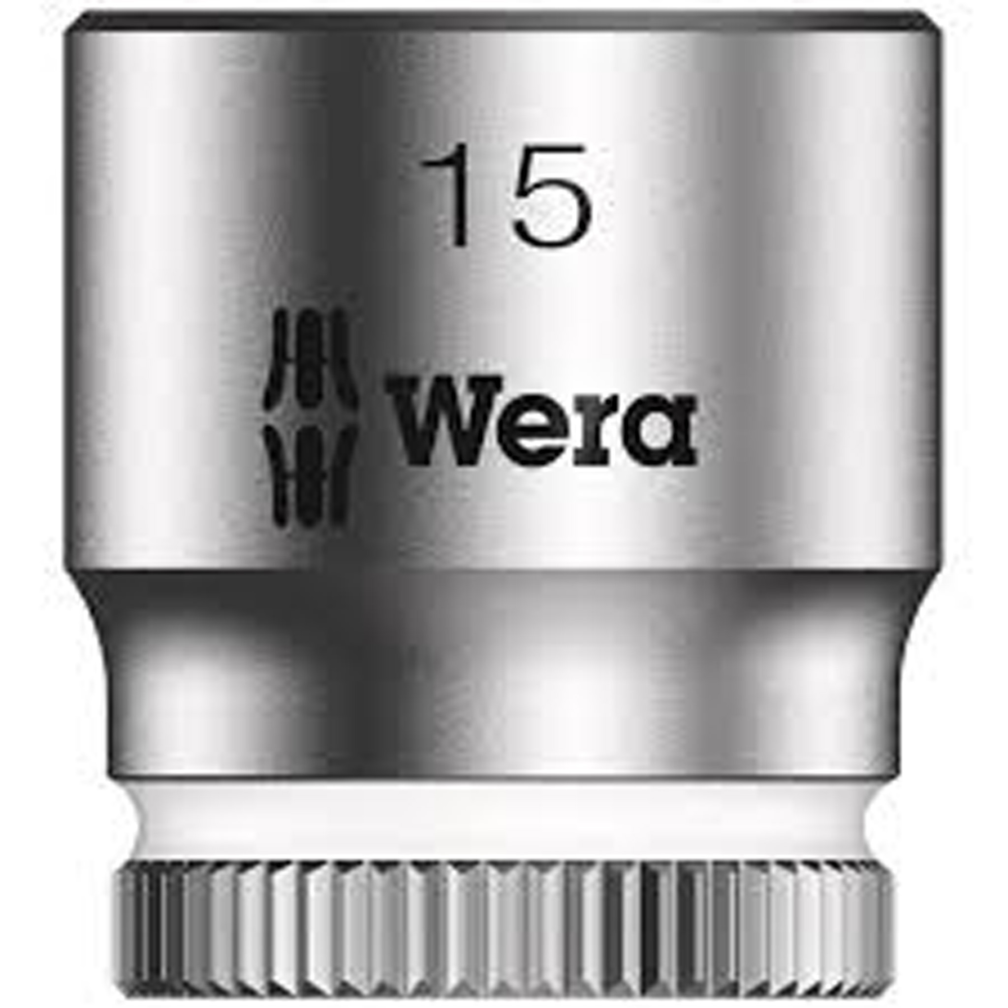 Wera Tool 8790 HMA ZYKLOP 1/4" Drive Socket, 15mm