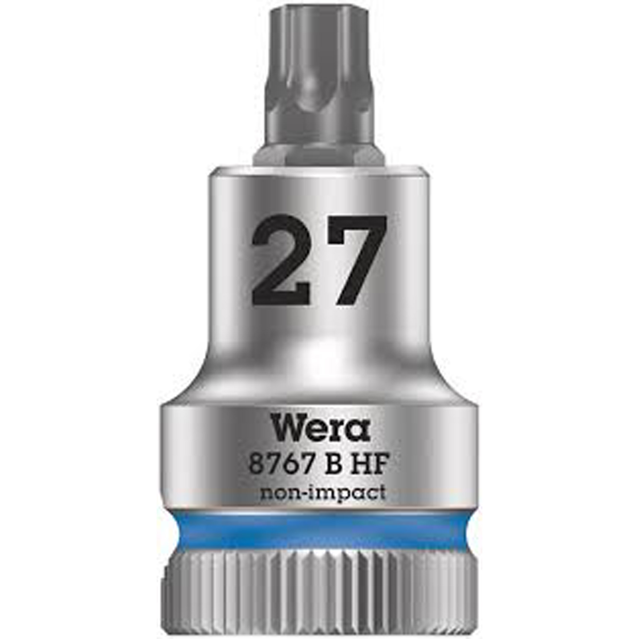 Wera Tool 8767 B HF Torx Zyklop 3/8" Drive Torx Bit Socket, T27