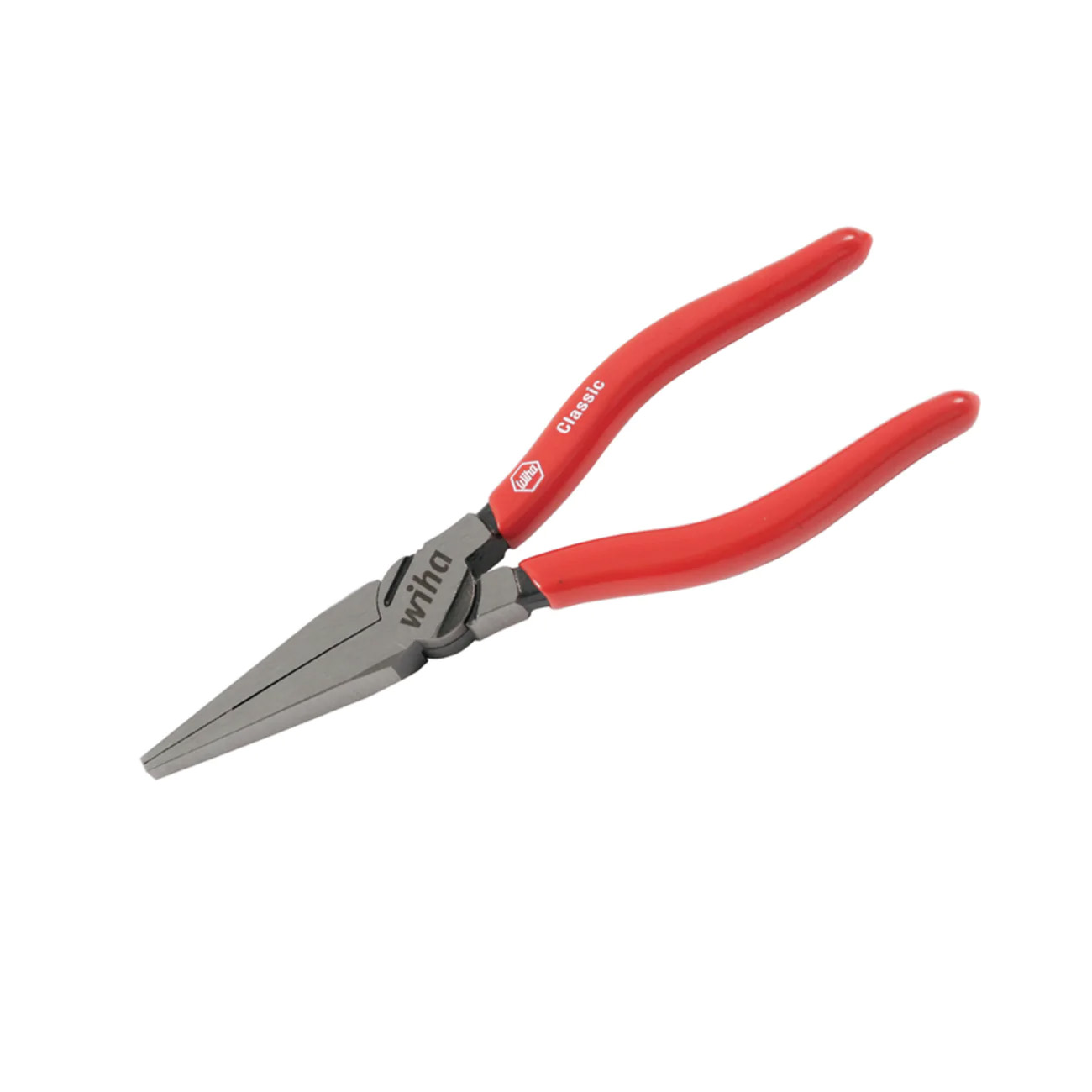 Wiha Tool Classic Grip Long Flat Nose Pliers, 6.3"