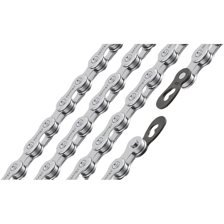 Connex 12SR 12sp Flattop Compatible Chain, Silver