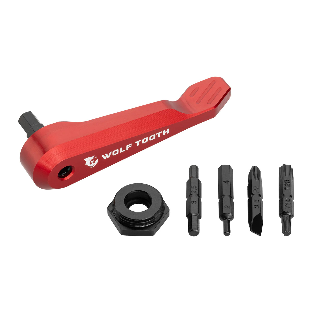 Wolf Tooth Components Axle Handle Multi-Tool, Red 