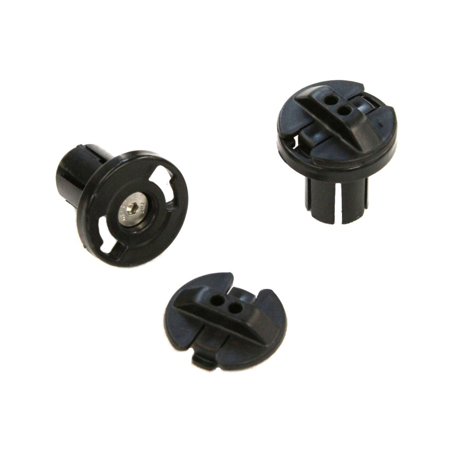 Wolf Tooth Components Pogie Bar Plugs, Black