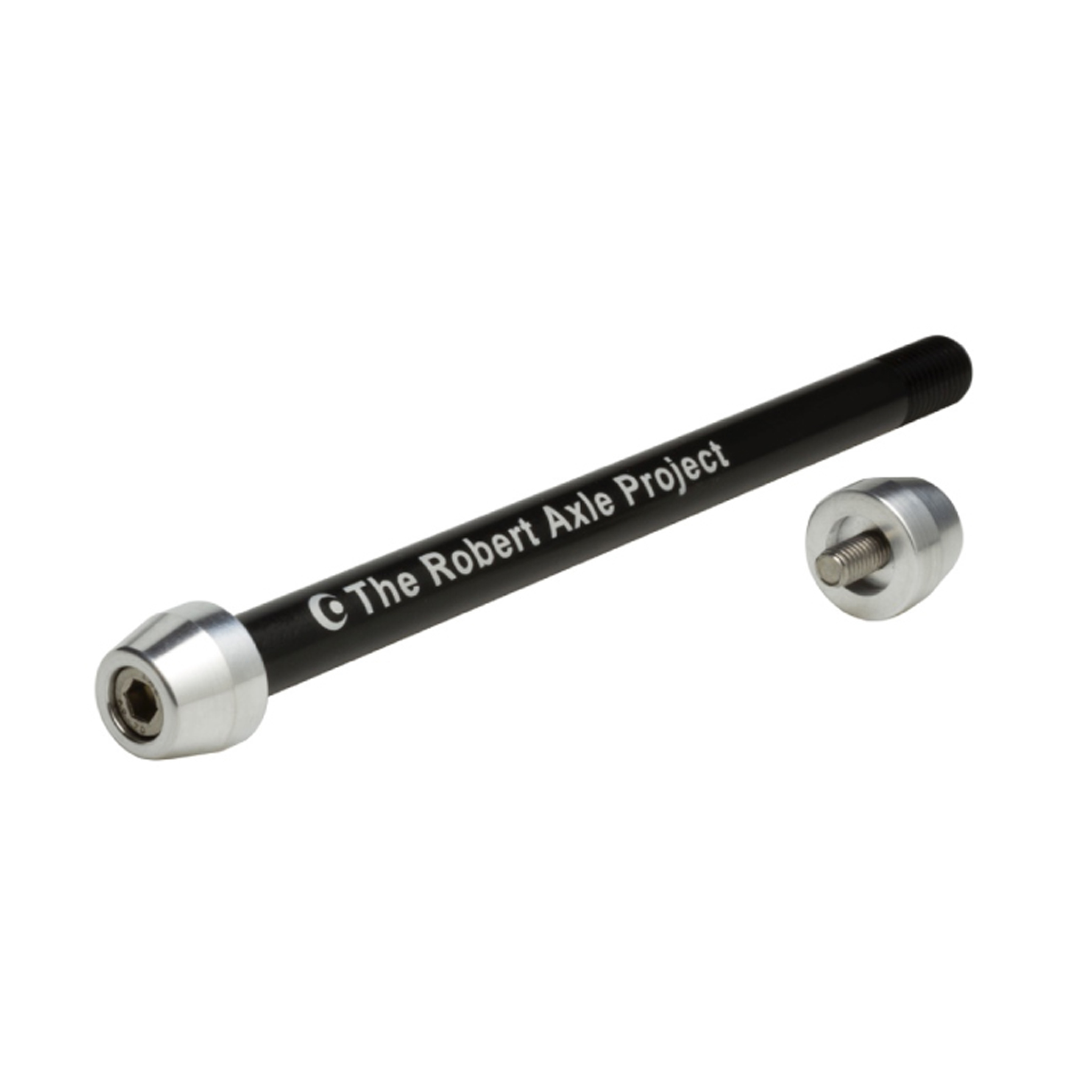 Robert Axle Project Trainer Thru-Axle, 1.25x180mm - Black