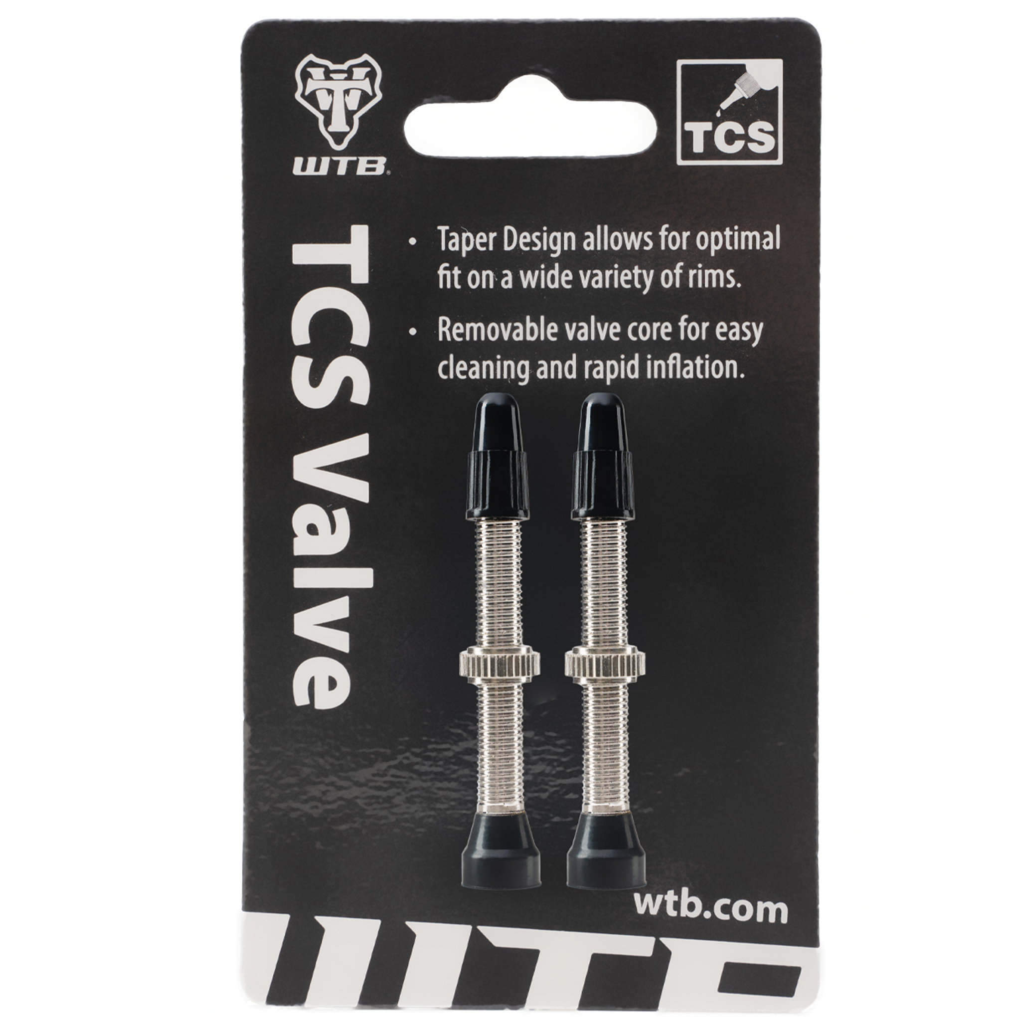 WTB TCS Standard Presta Valve Stem, 46mm (Pair)