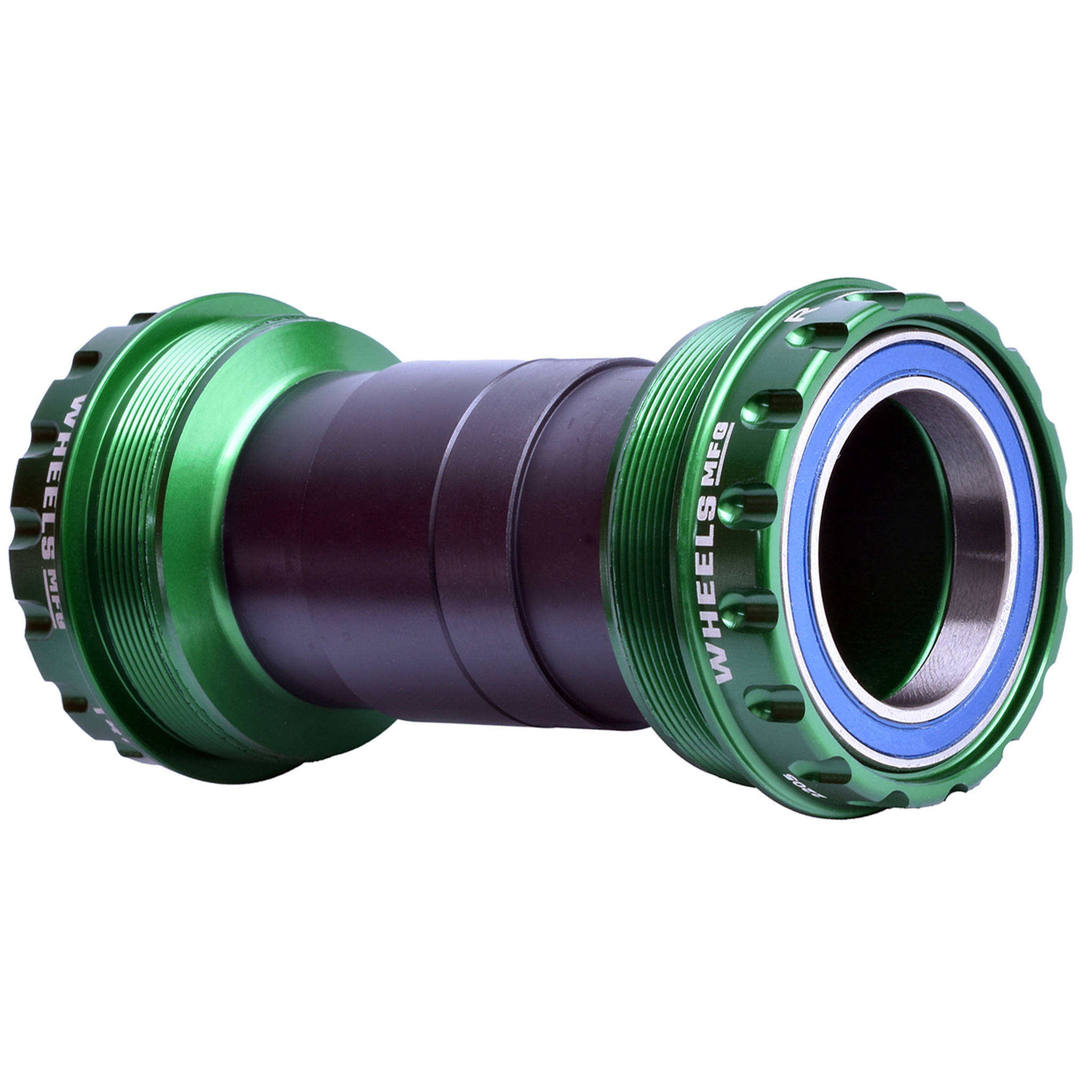 Wheels Mfg T47 Outboard Threaded BB, 30mm, Base, Green 