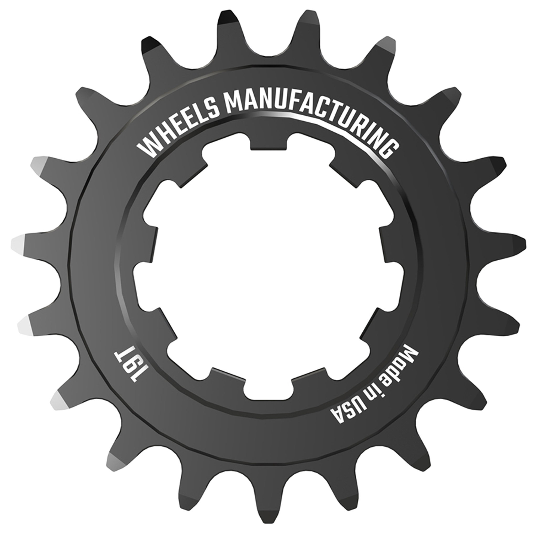 Wheels Mfg SOLO Singlespeed Cog, 19t, Black