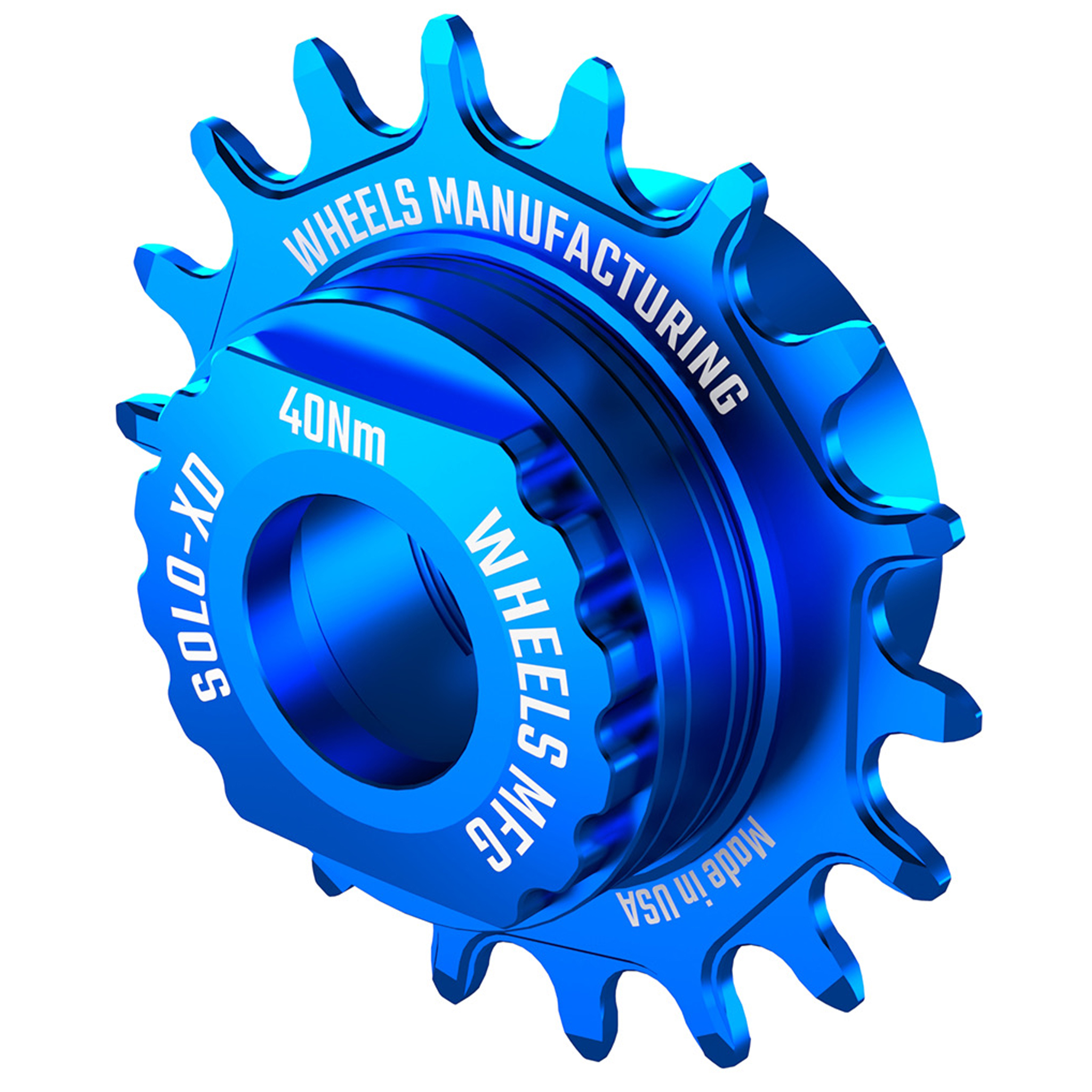 Wheels Mfg SOLO-XD Singlespeed Conversion Kit, Blue