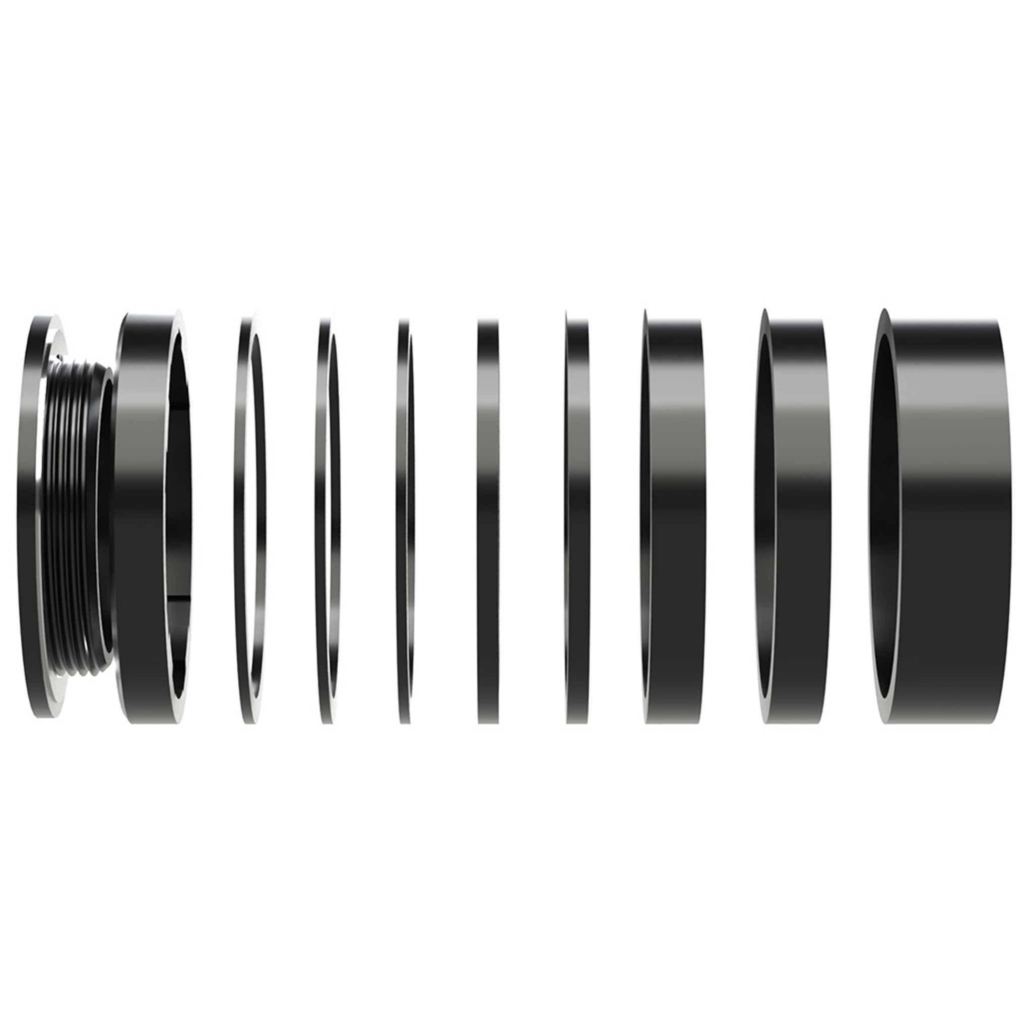 Wheels Mfg SOLO-HG Singlespeed Conversion Kit, Black