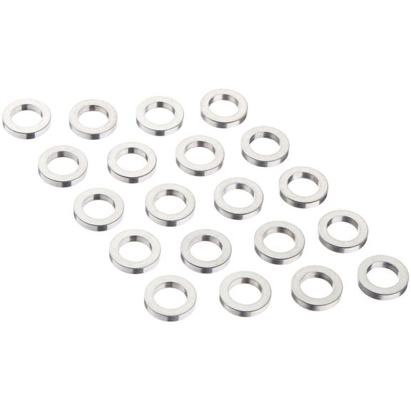 Wheels Mfg Rear Hub Axle Spacers, 1mm 20/Bag