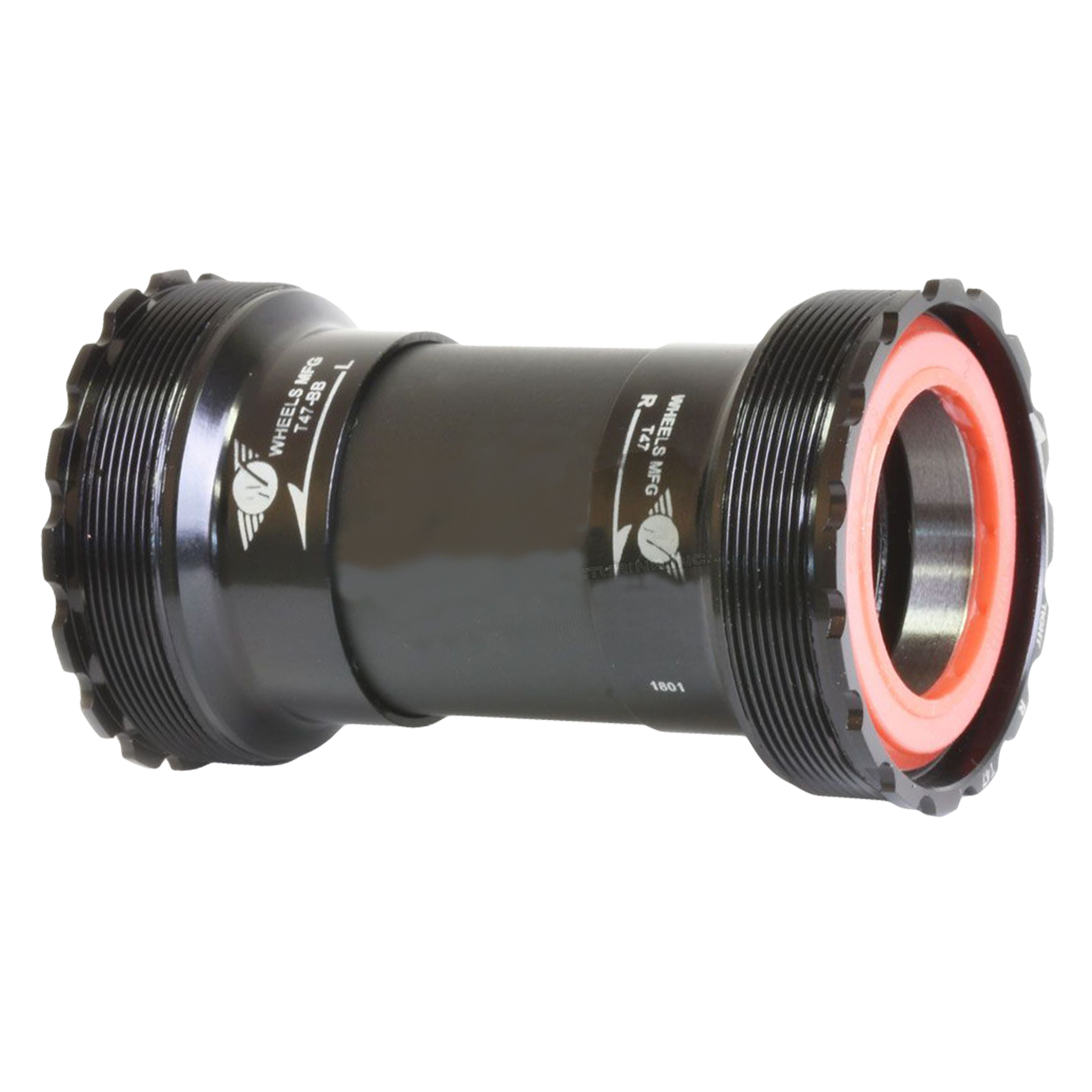Wheels Mfg T47 Inboard Threaded BB, SRAM DUB, Base - Blk