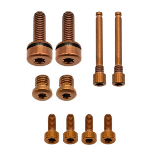 Better Bolts TRP EVO PRO-EVO X Brake Bolt, Copper, 10/Count