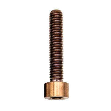 Better Bolts Headset Top Cap Ti Bolt, Copper, 1/Count
