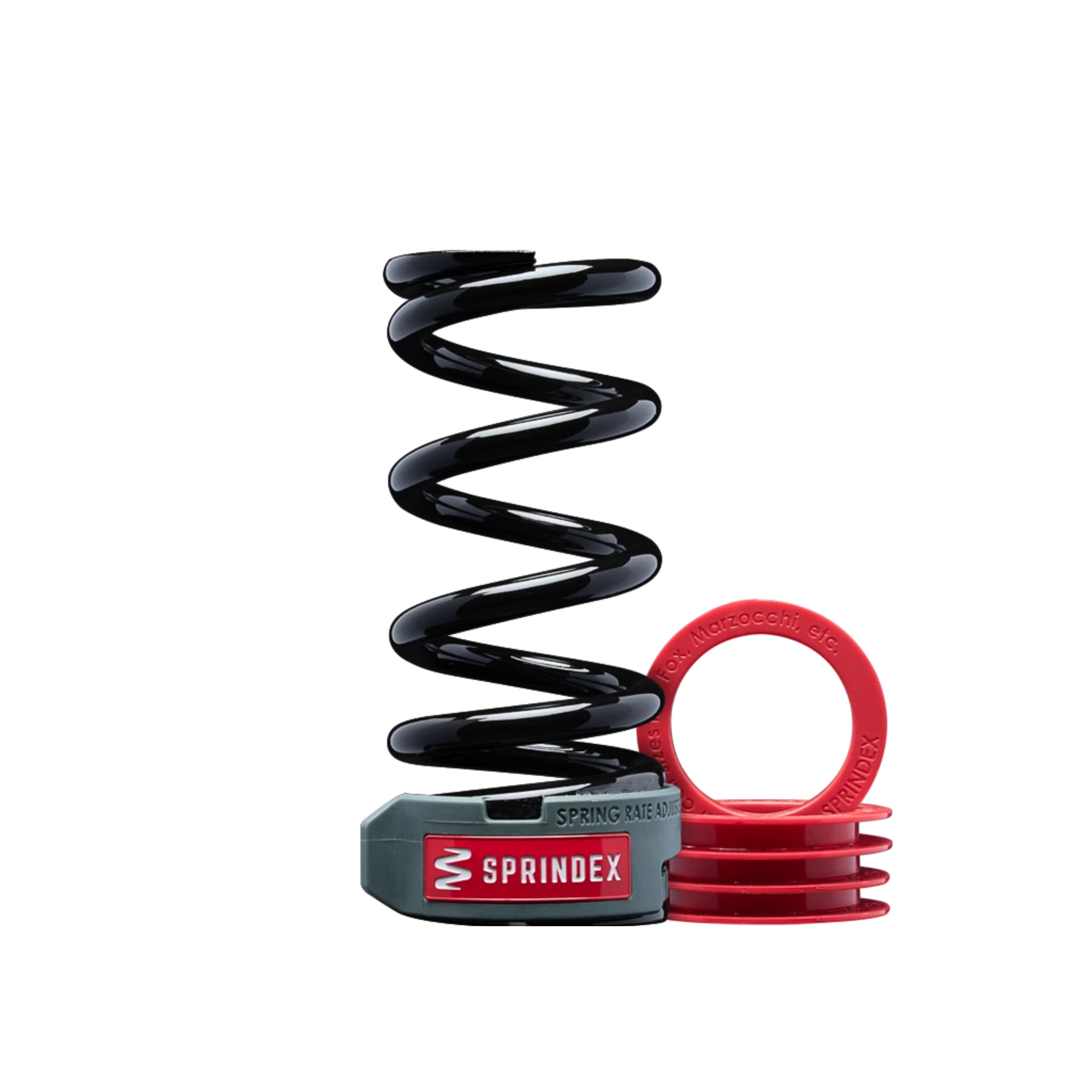 Sprindex Adjustable Rate Coil Spring, 55x126mm - 430-500lbs