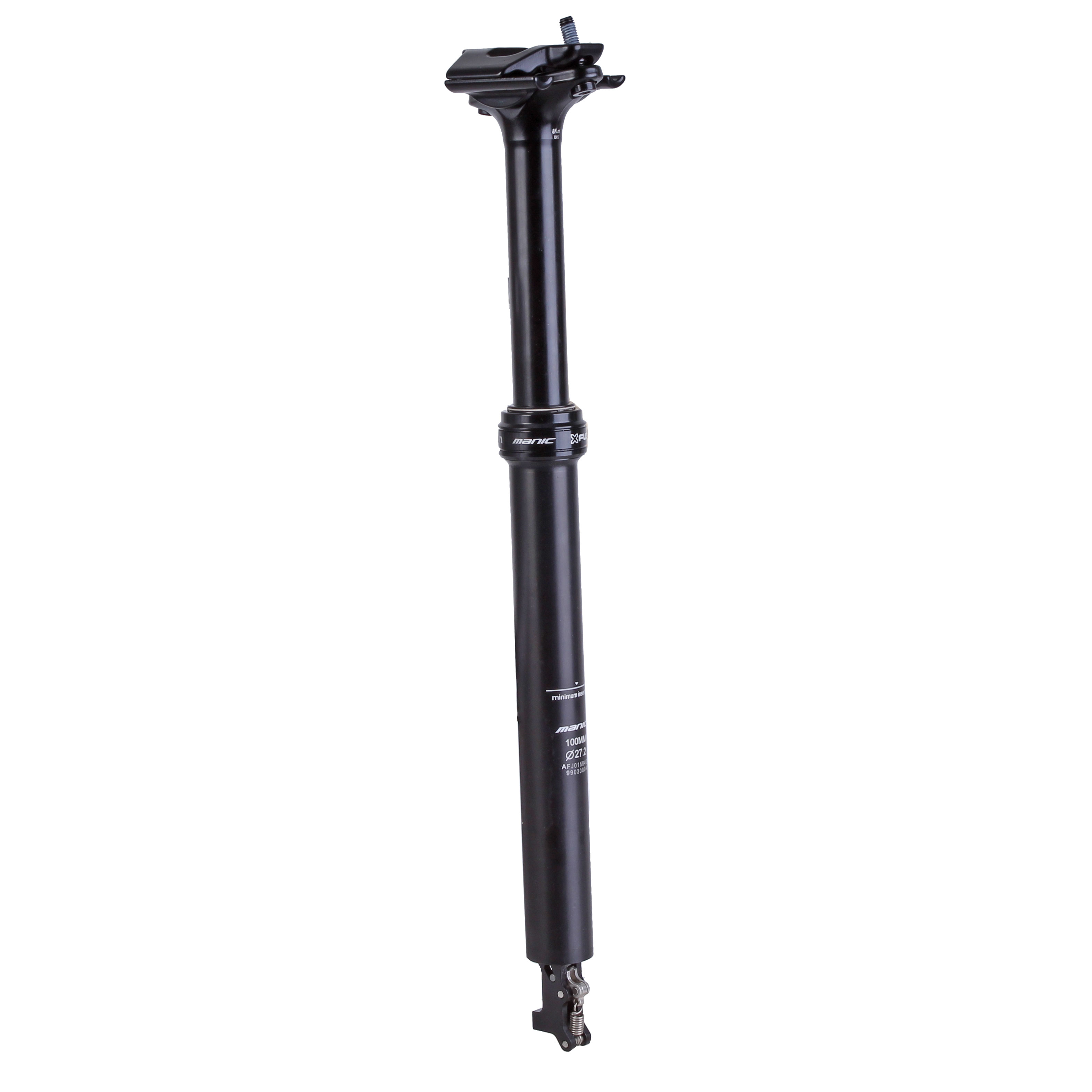 X-Fusion Shox Manic Gravel Remote Seatpost, (100) 27.2x350mm