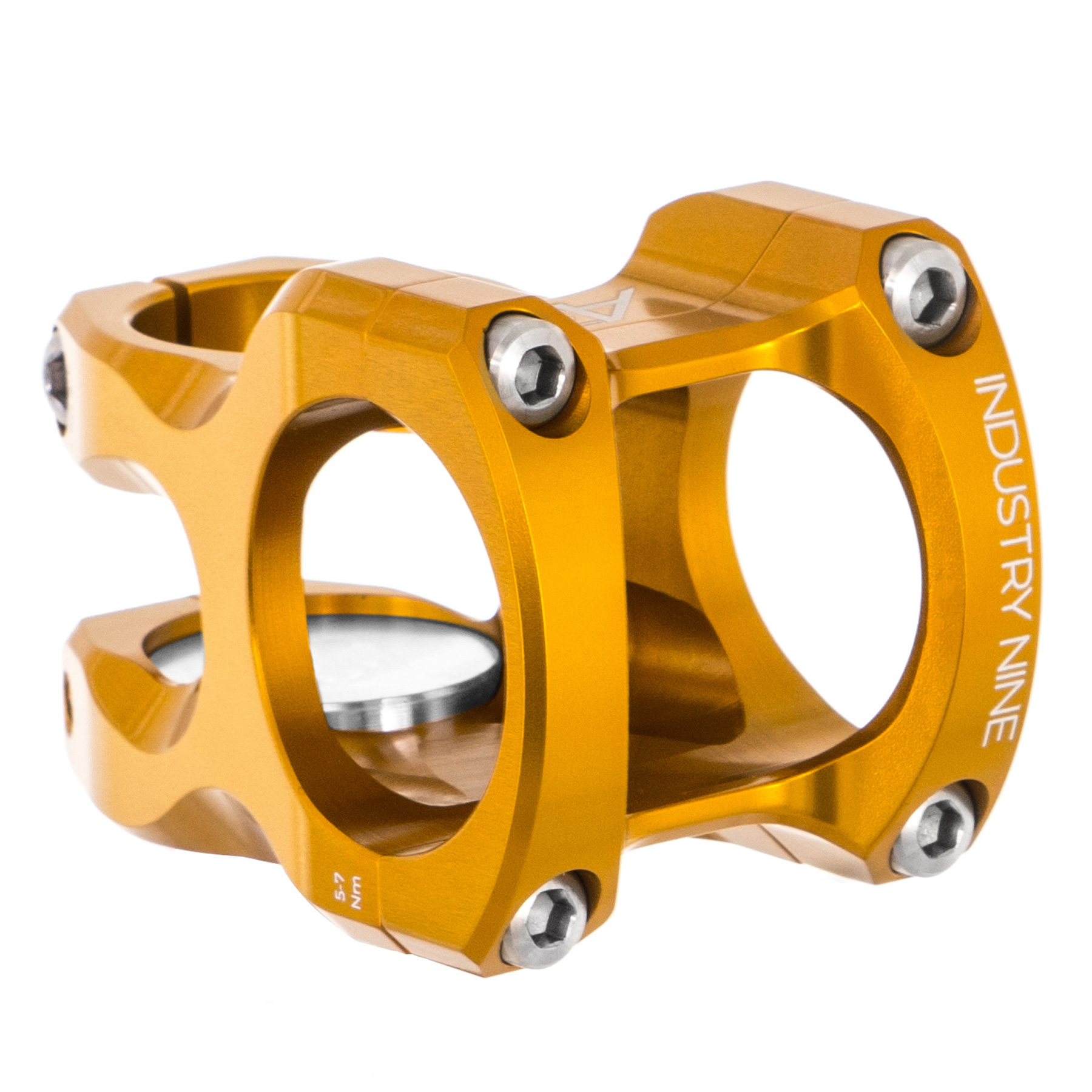 Industry Nine A35 Stem, (35.0) 40mm - Gold | Bikeparts.Com