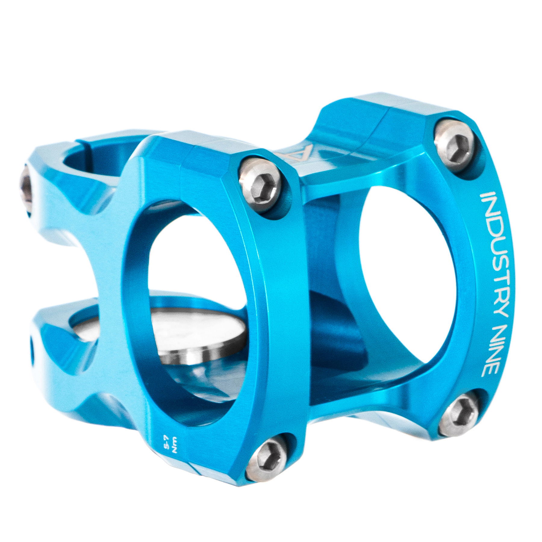 Industry Nine A35 Stem, (35.0) 32mm, Turquoise