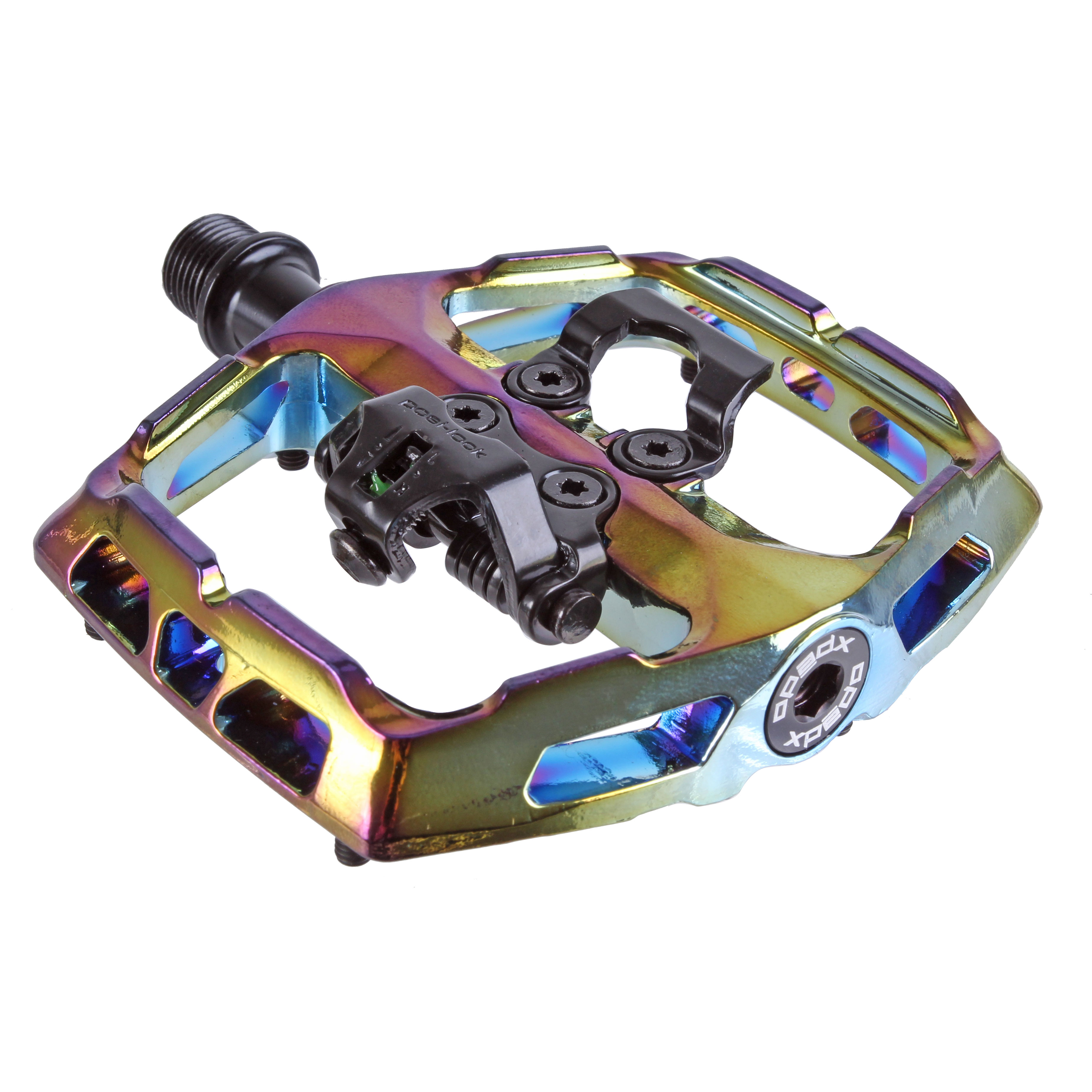 oil slick flat pedals