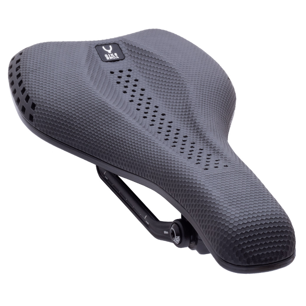 Bike Yoke Sagma 3D Saddle, 130 - Black