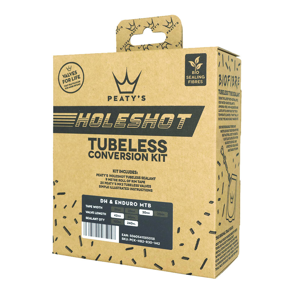 Peaty's Holeshot Tubeless Conversion Kit (30mm) Enduro