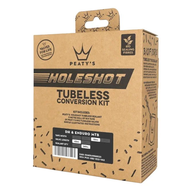 Peaty's Holeshot Tubeless Conversion Kit (32mm) Enduro/DH
