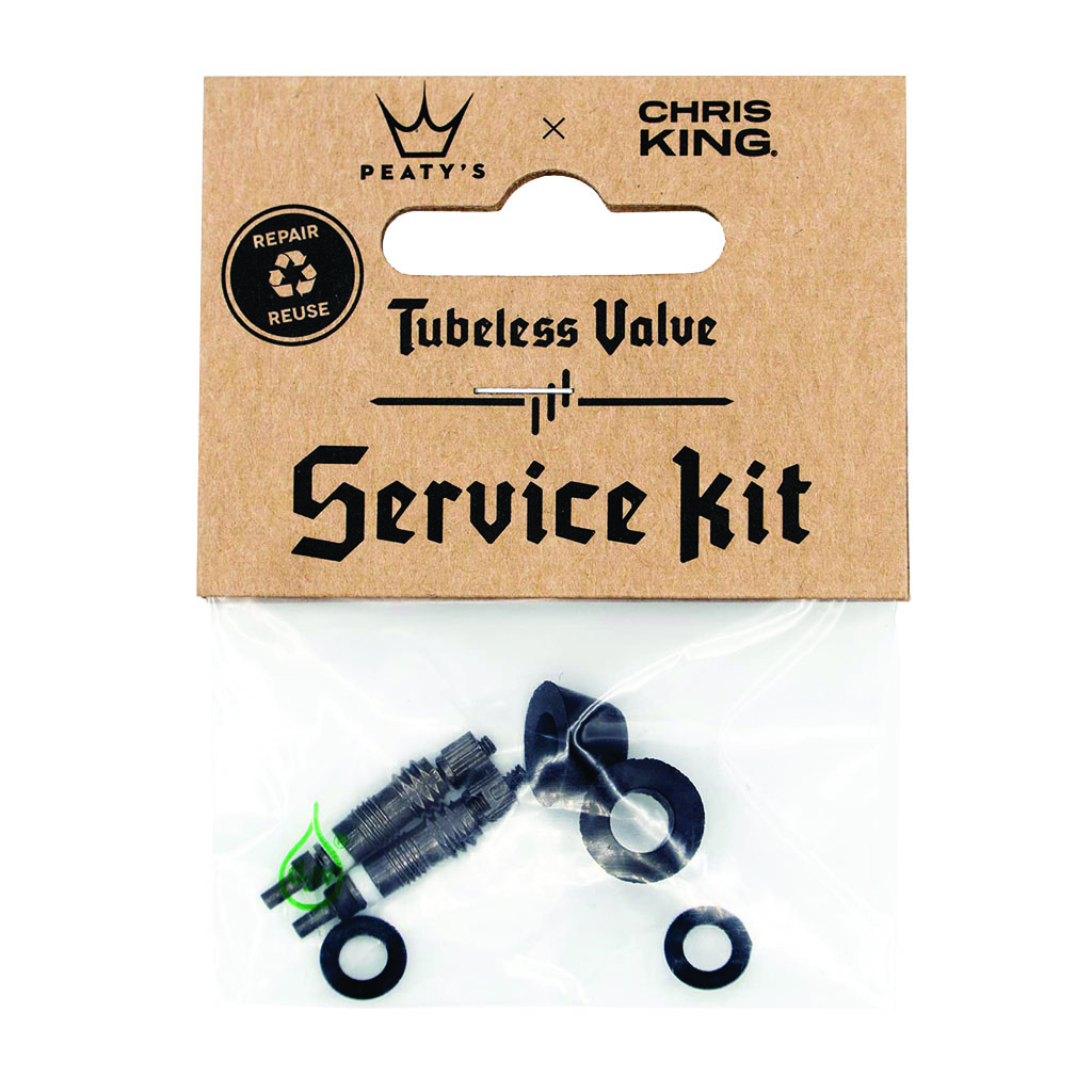 Peaty's Tubeless Valve Service Kit, Black