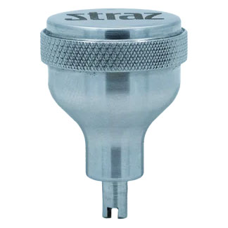 Straz Components Valve Core Remover Tool, Stainless Steel, Schrader