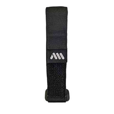 All Mountain Style Hook And Loop Strap, Black