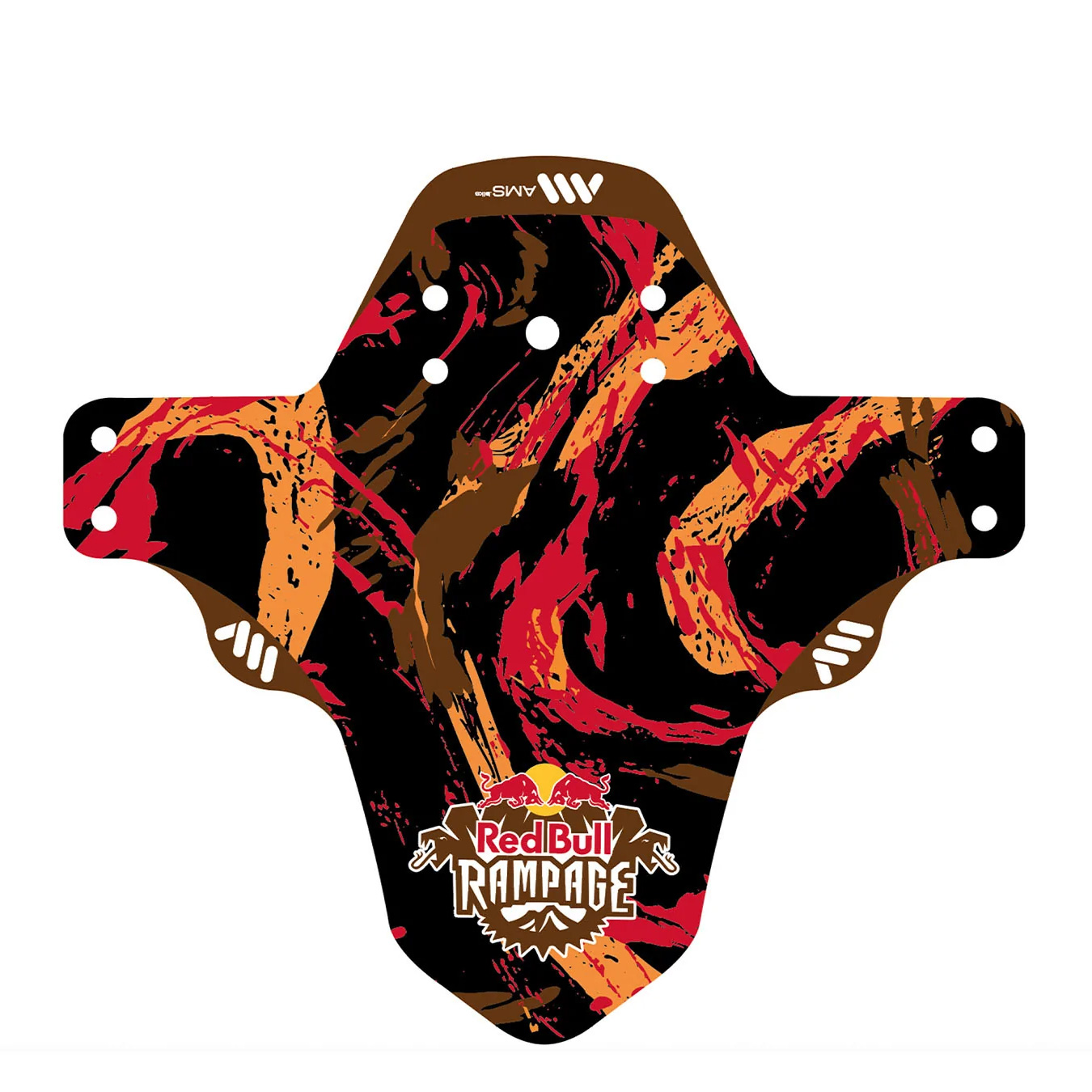 All Mountain Style Mud Guard, Red Bull Rampage Red