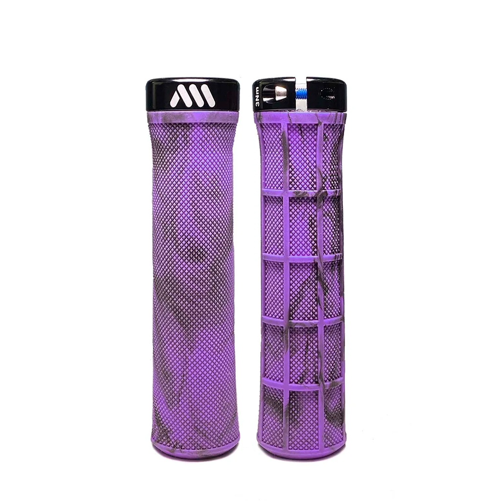 All Mountain Style Berm Grips, Purple Camo 